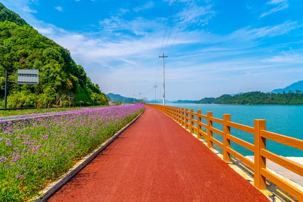 Le magnifique paysage du lac Qiandao