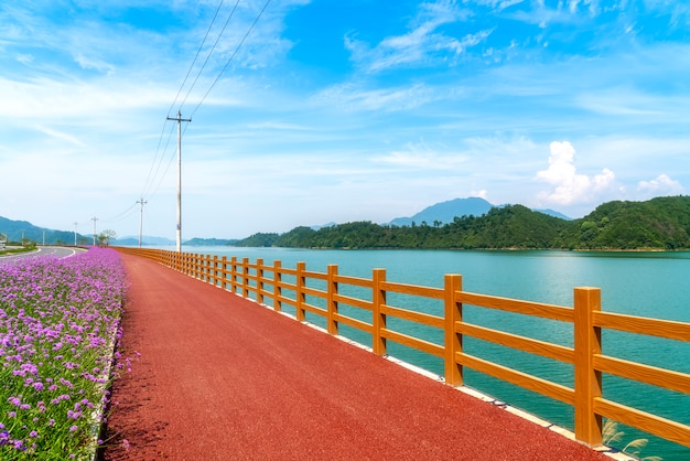 Le magnifique paysage du lac Qiandao