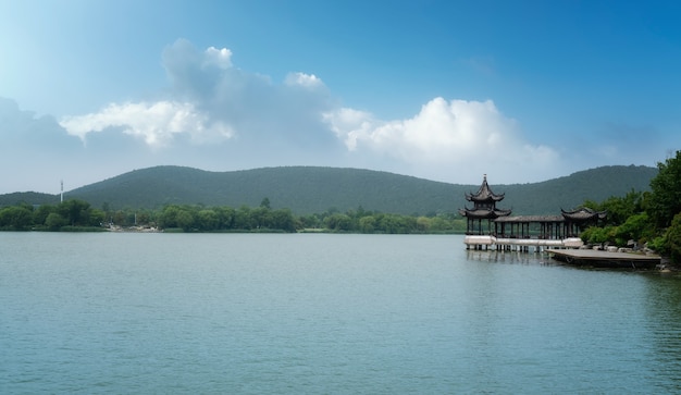 Le magnifique paysage du lac Yulong à Xuzhou