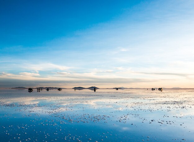 Magnifique paysage du Salar de Uyuni