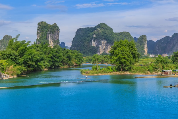 Le magnifique paysage de Guilin, Guangxi