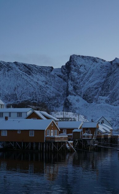 Un magnifique paysage d'hiver Voyage Aventure Naturelle Des vacances magnifiques