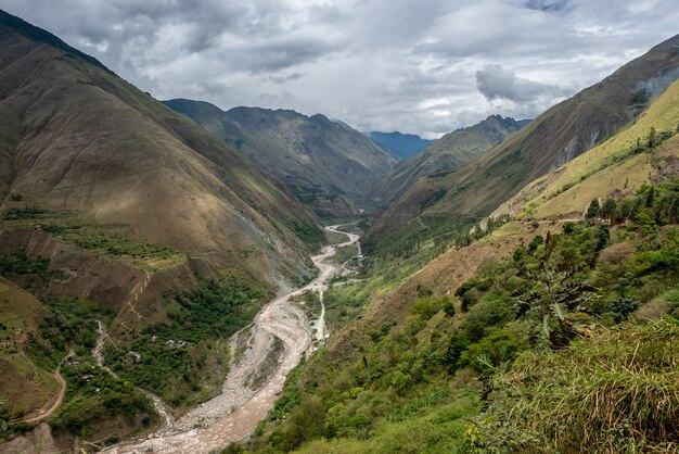 Magnifique paysage des montagnes