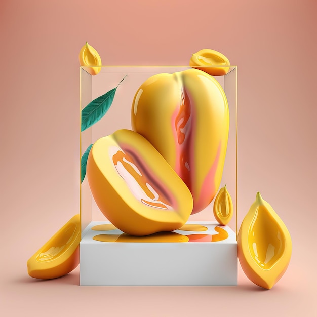 un magnifique résumé de fruits