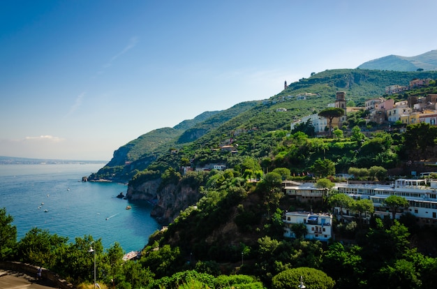 Magnifique ville italienne Vico Equense, Campanie