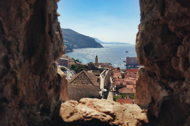 Magnifique vue sur Dubrovnik en Croatie