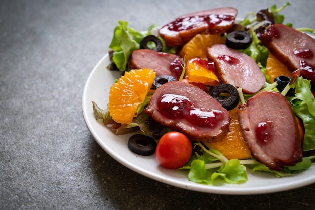 magret de canard grillé