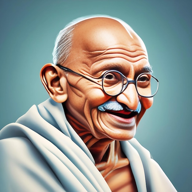 Photo mahatma gandhi jayanti ai