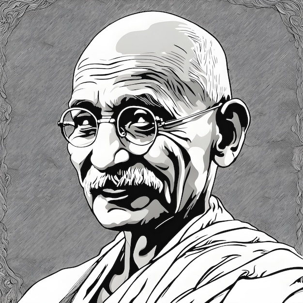 Photo le mahatma gandhi