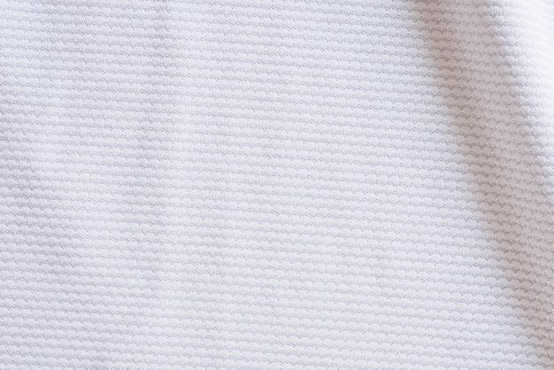 Maillot de football blanc vêtements tissu texture sports porter fond