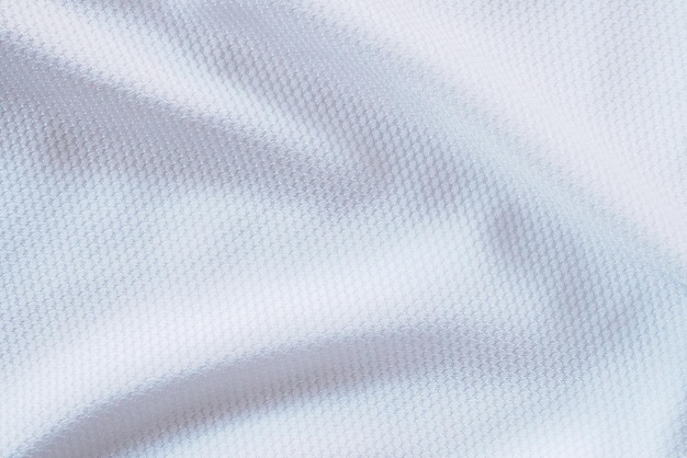 Maillot de football blanc vêtements tissu texture sports porter fond