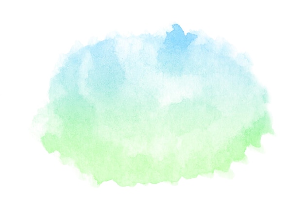 Main colorée abstraite dessiner fond de couleur de l'eau