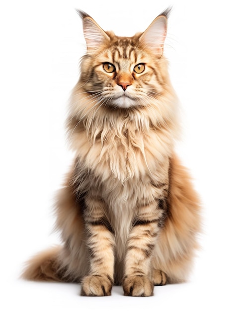 Maine Coon se prélasser