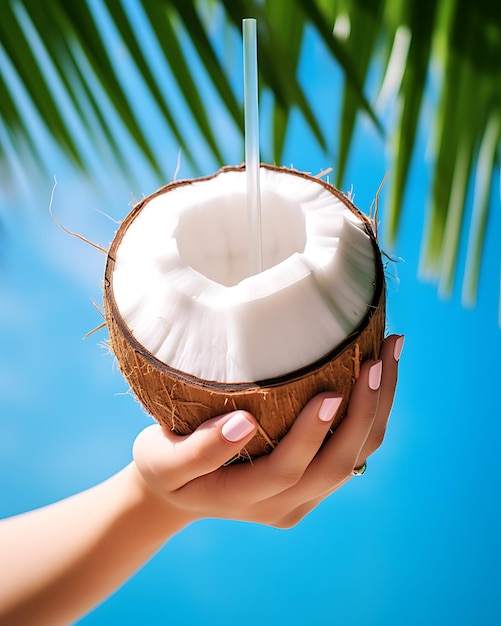 Des mains rapprochées d'une femme maigre en maillot de bain blanc en bikini