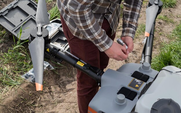 Maintenance d'un nouveau drone agricole à usage domestique intelligent