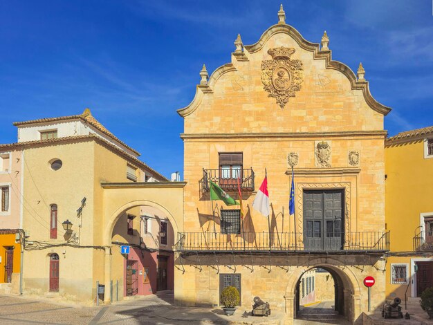 La mairie de Chinchilla de Montearagon dans la province d'Albacete