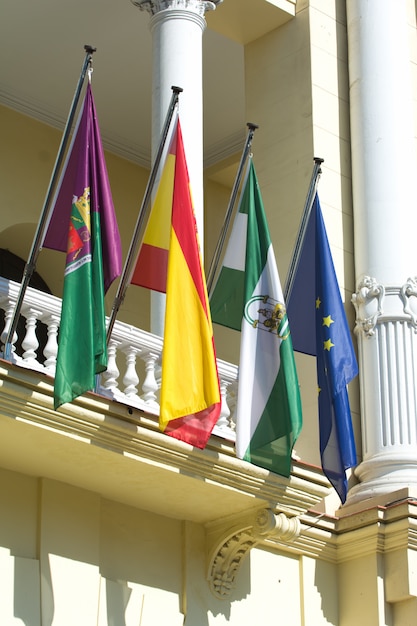 Mairie, palais, malaga, espagne