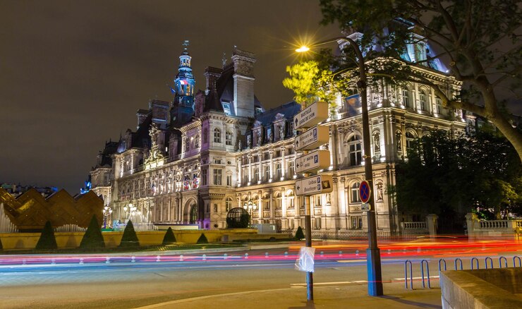Photo la mairie de paris france