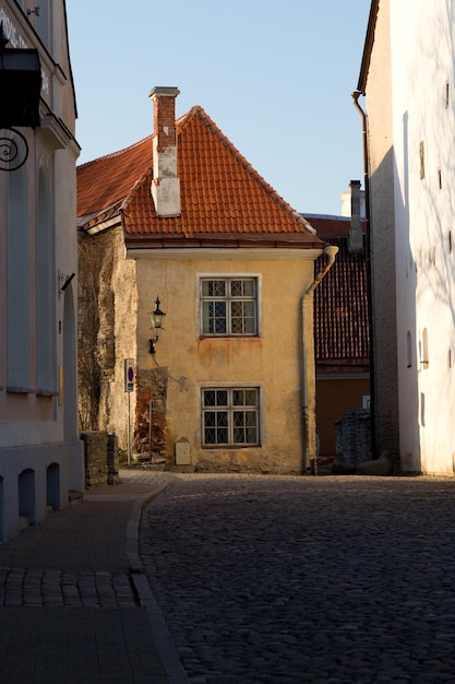 Maison ancienne à Toompea à Tallinn