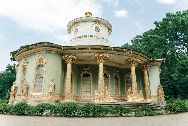 Maison chinoise dans le parc de Sanssouci, Potsdam, Allemagne. photo de haute qualité