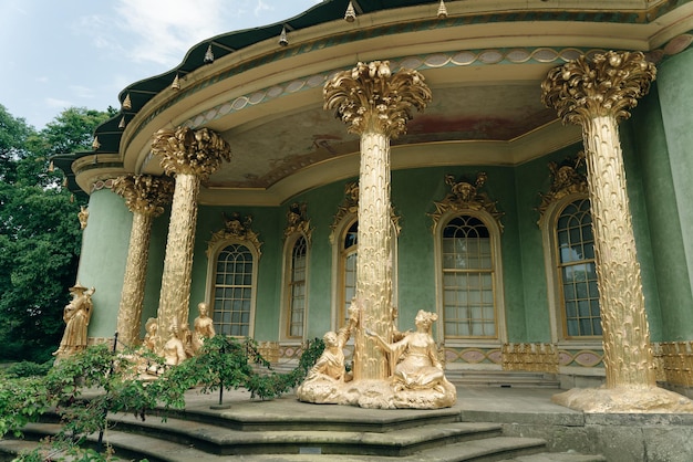 Maison chinoise dans le parc de Sanssouci, Potsdam, Allemagne. photo de haute qualité