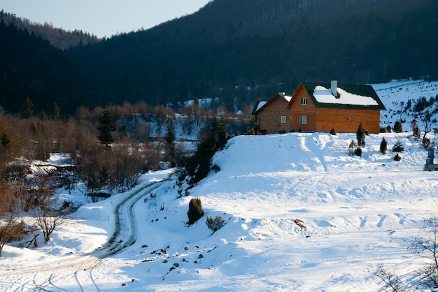 Maison en colline