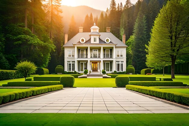 Une maison dans les bois