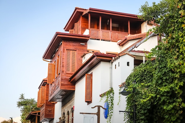 Maison dans la vieille ville d'Antalya Turquie