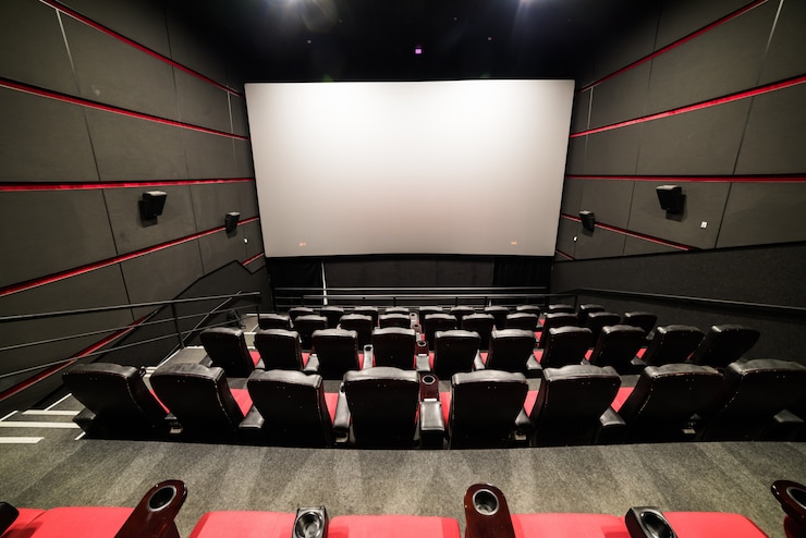 Photo la maison du cinéma. à l'intérieur