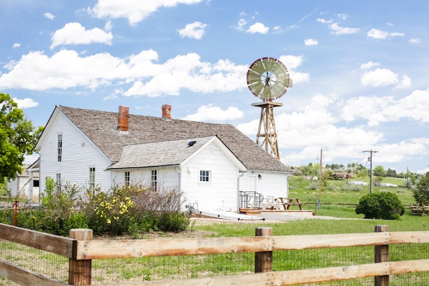 Maison de ferme historique à Parker, Colorado.