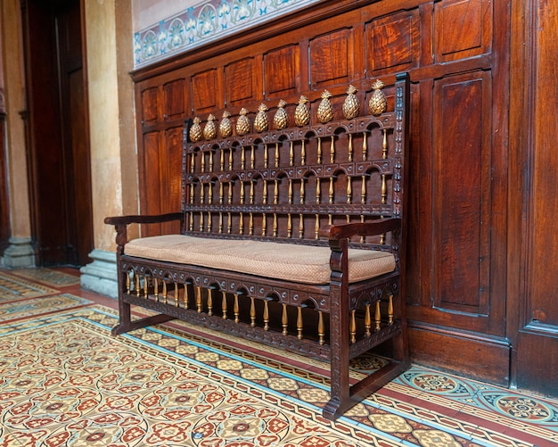 Photo maison fernandini, chambre dorée. centre historique de lima.