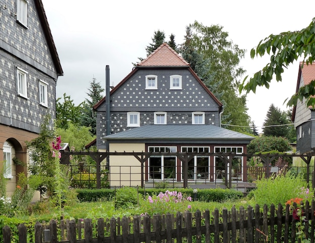 Une maison idyllique.