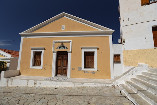 Maison sur l'île de Symi Grèce