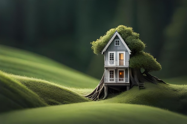 Une maison miniature