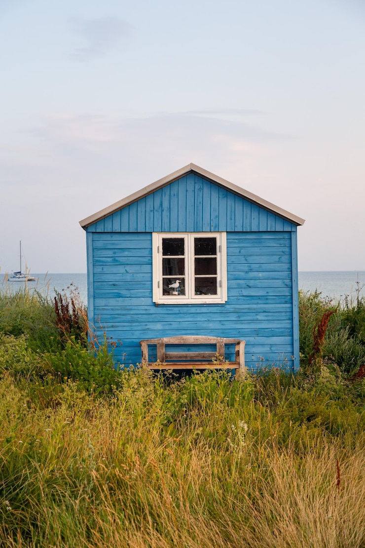 Photo la maison de plage au danemark