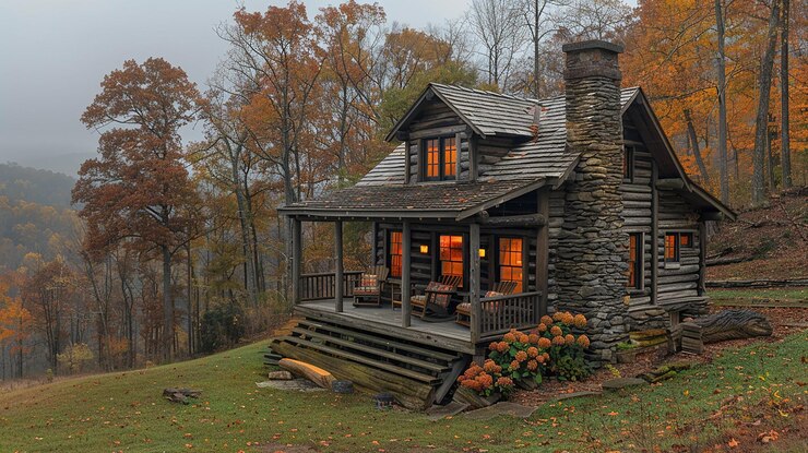 Photo une maison avec un porche et un porche avec un veranda avec un porch avec un porcher avec un porches