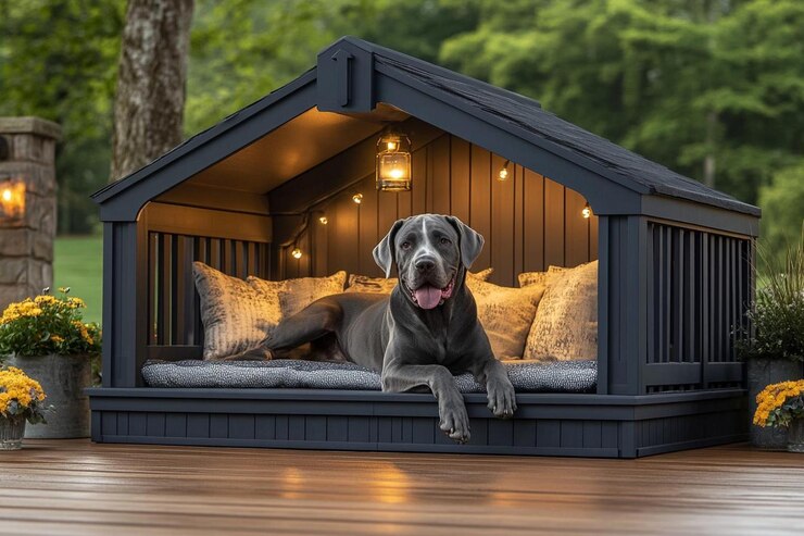 Photo maison pour chiens personnalisée avec photo de conception créative