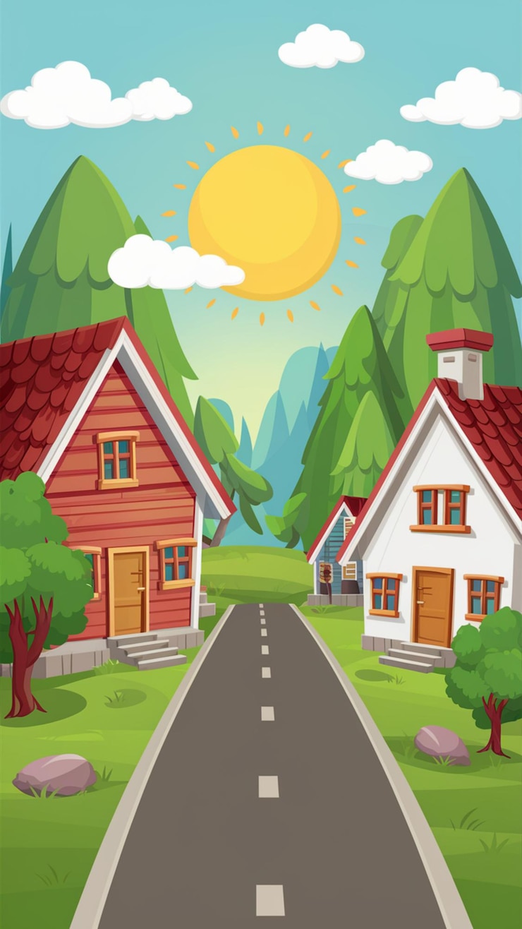 Photo une maison avec un soleil sur le toit