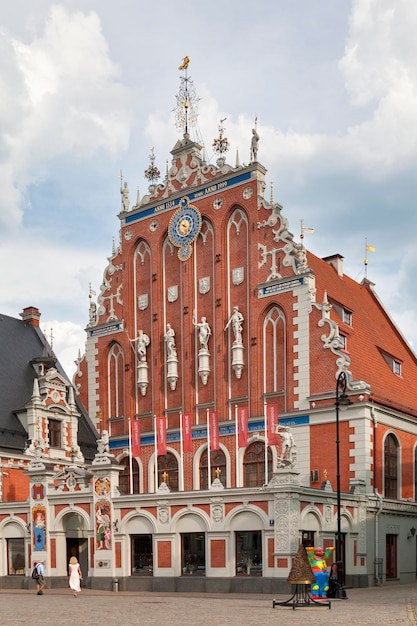 Maison des têtes noires à Riga