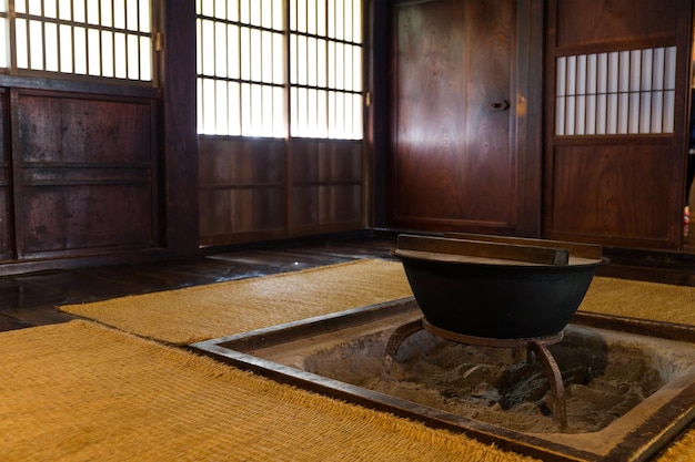 Maison de thé japonaise traditionnelle