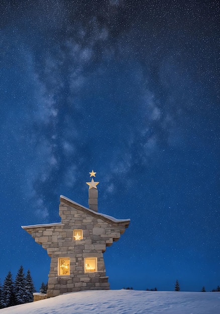 Une maison avec le toit du premier signe astrologique