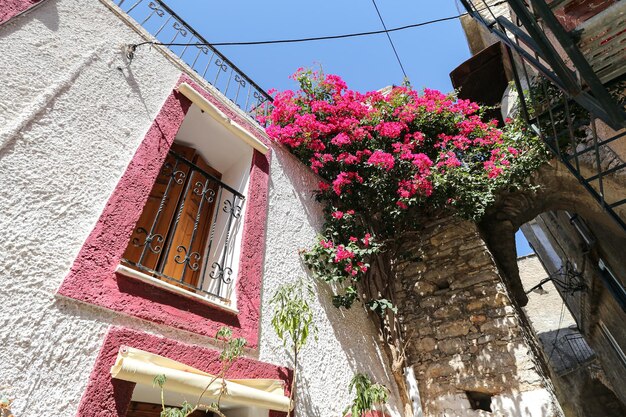 Maison traditionnelle à Pyrgi Chios Island Grèce