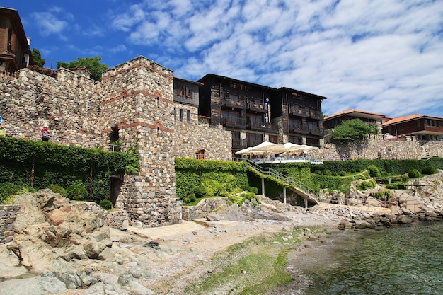 La maison vintage à Sozopol sur la côte de la mer Noire en Bulgarie