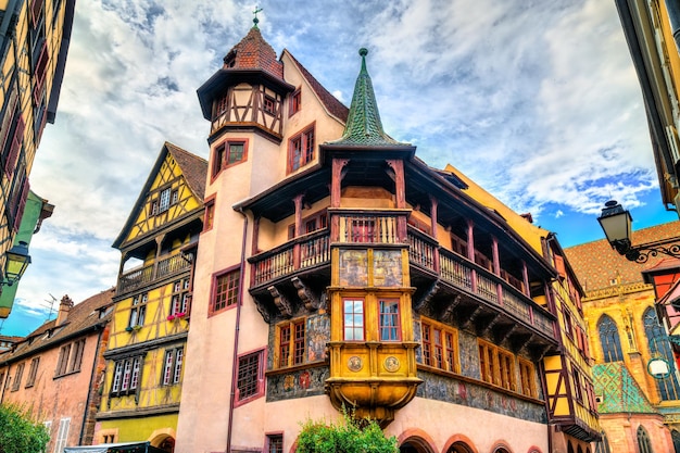 Maisons à colombages traditionnelles à Colmar France