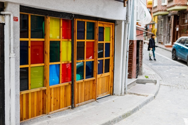 Maisons colorées du quartier Balat Istanbul