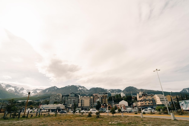 Des maisons colorées à Ushuaia Terre de Feu en Argentine