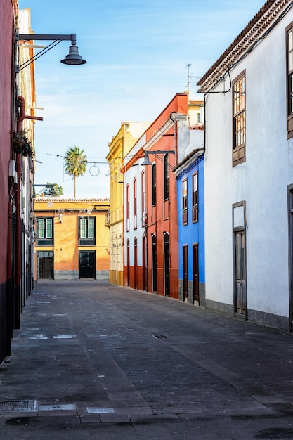 Maisons colorées