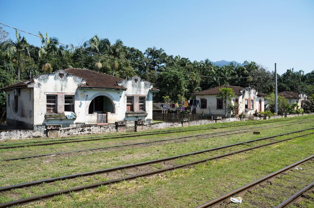 Maisons historiques et encore habitées à Morretes au Brésil