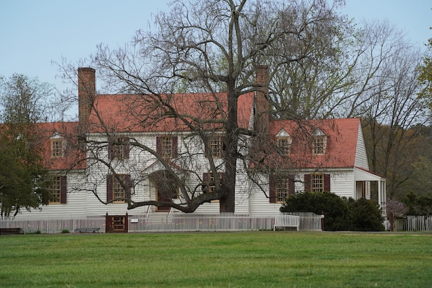 Maisons historiques de Williamsburh Virgina