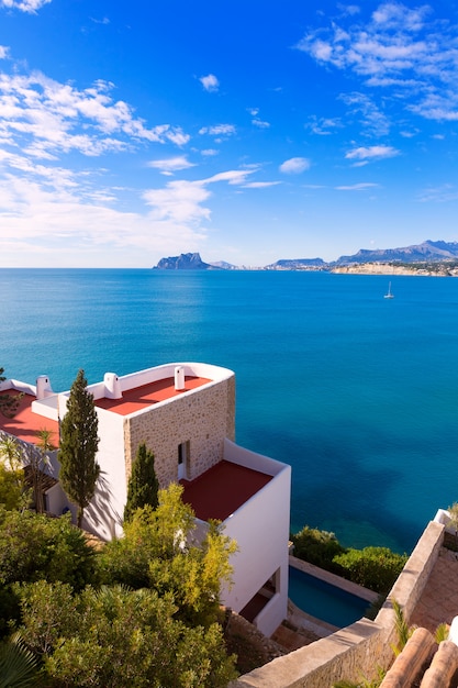 Maisons méditerranéennes à Moraira Teulada à Alicante